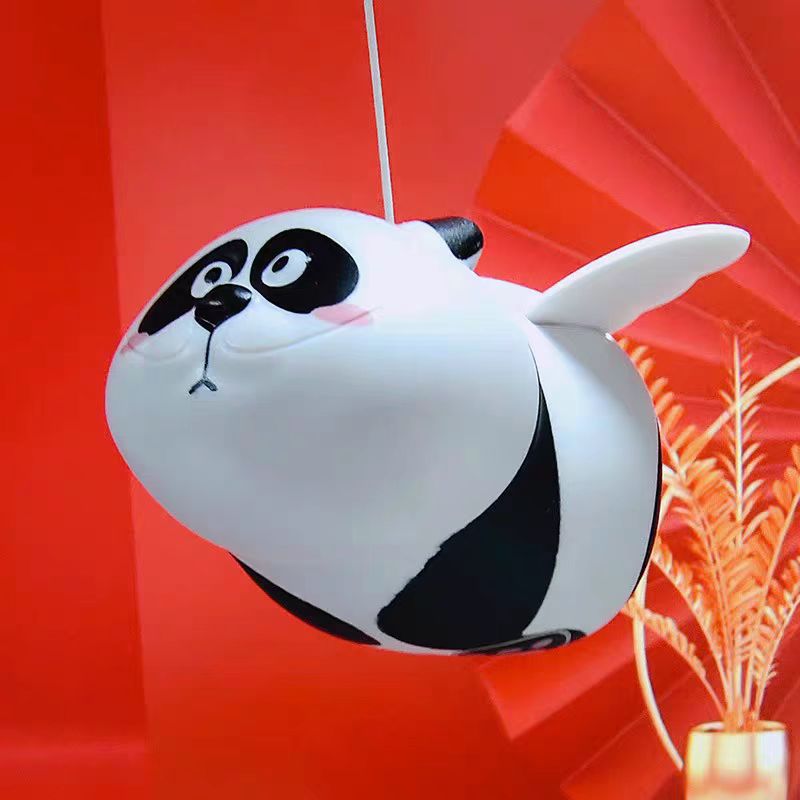 会飞小熊猫玩具钥匙扣